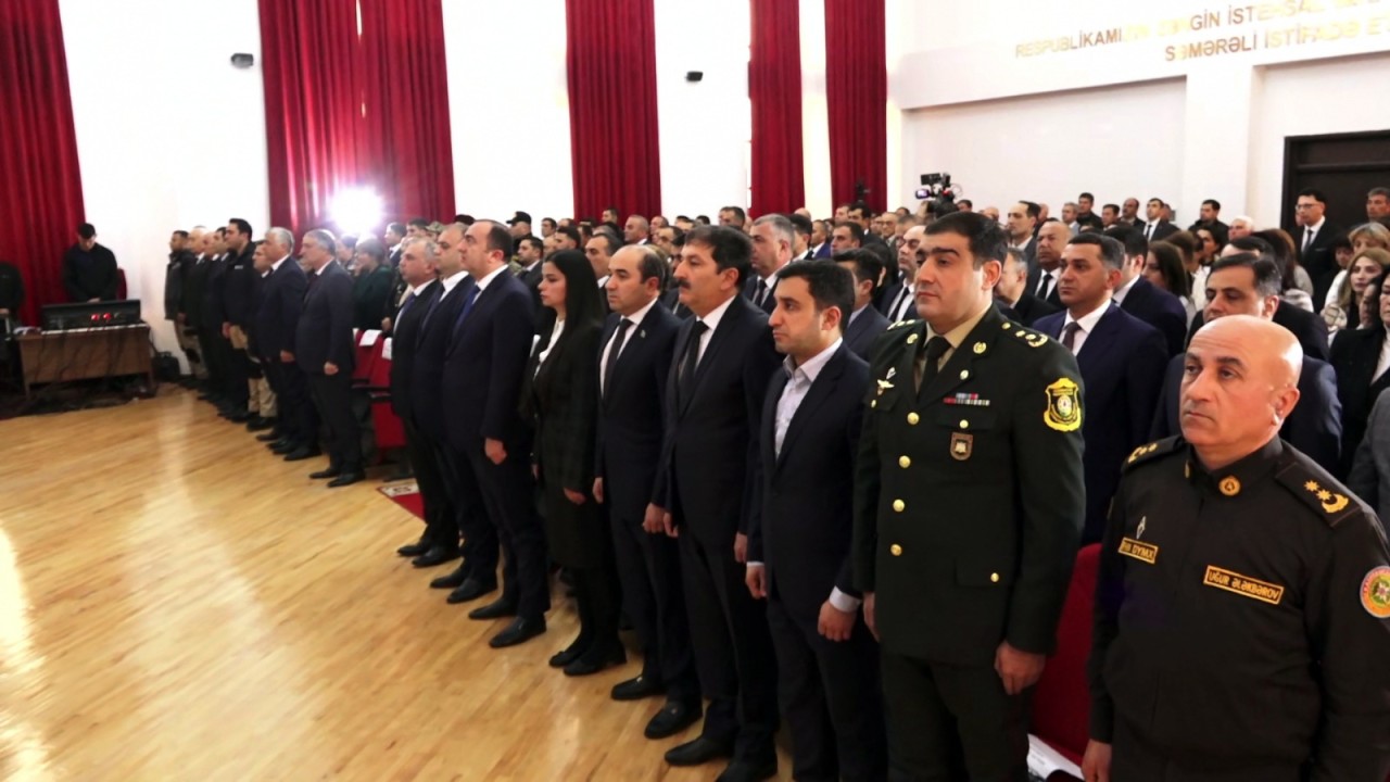 Daşkəsəndə Ümummilli Liderin 103-cü ildönümü münasibətilə tədbir keçirilib - FOTOLAR